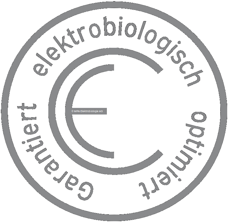 MPA e-Label - garantiert elektrobiologisch optimiert