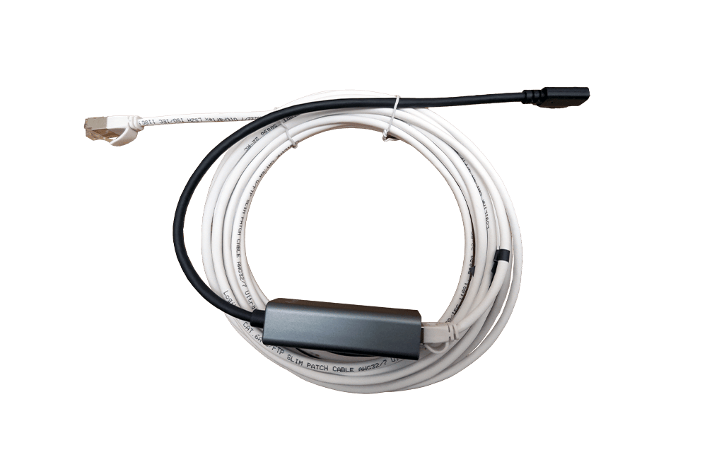 Mobile Gerät mit Kabel LAN Internet